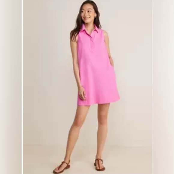Vineyard Vines Bright Pink Swim Cover-Up - Picture 6 of 7